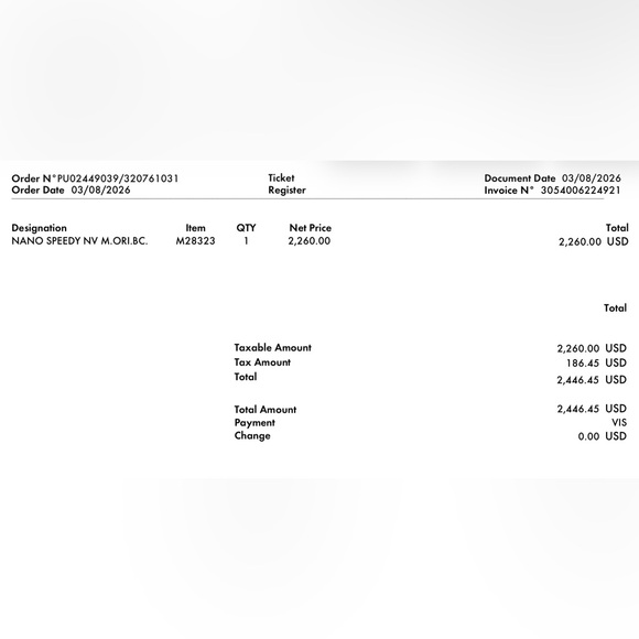 Louis Vuitton Nano Speedy – 130 Years Monogram Baby Blue NWT! - Picture 6 of 8